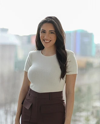 Portrait of Yasmine Nashed, Director of Marketing and Strategic Communications at PAC Group LLC